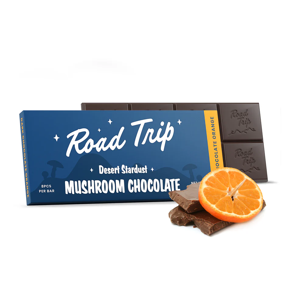 Road Trip Desert Stardust Mushroom Chocolate Bars