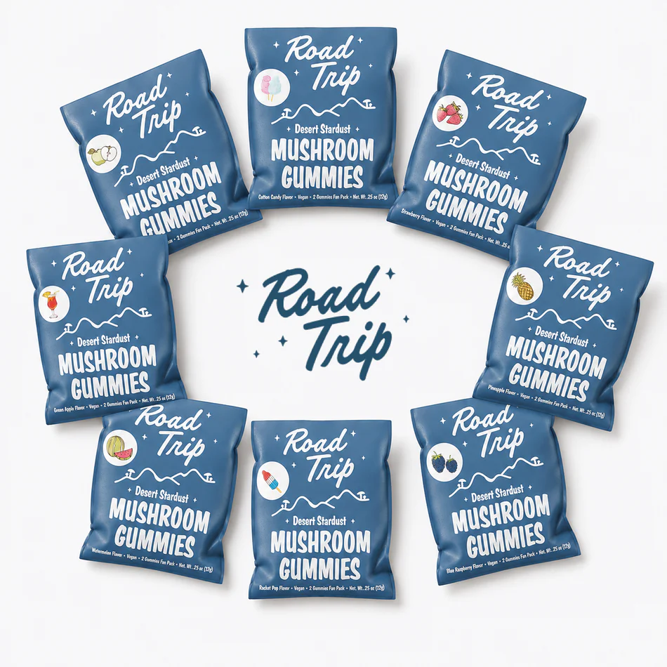 Road Trip Mushroom Gummies Sample Pack